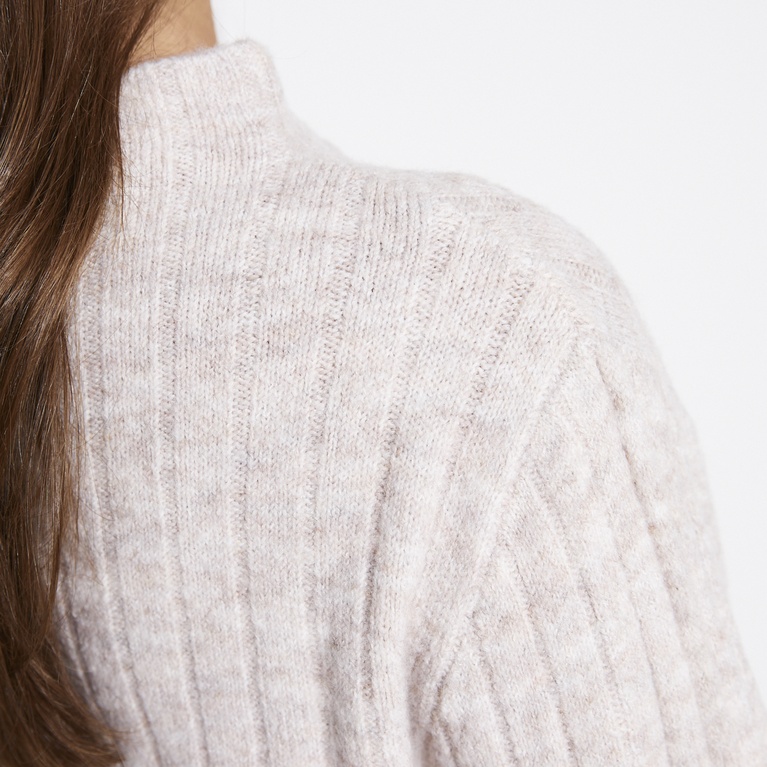 Rib-knit sweater "Kitty"